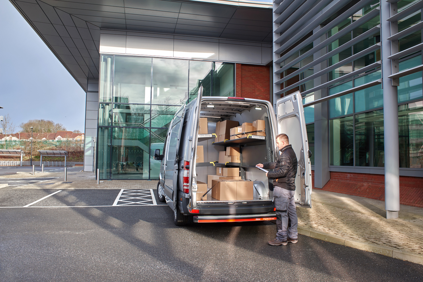 Lieferservice mit Modul-Express Einrichtung