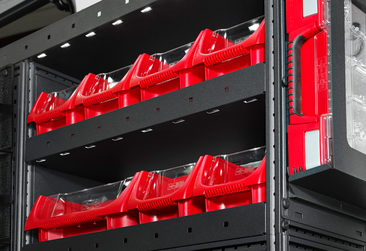 Modul-System Schubladen ordentlich organisiert