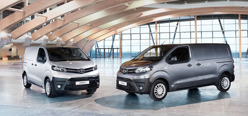 Beachten Sie unsere Einrichtungen für den neuen Toyota ProAce City
