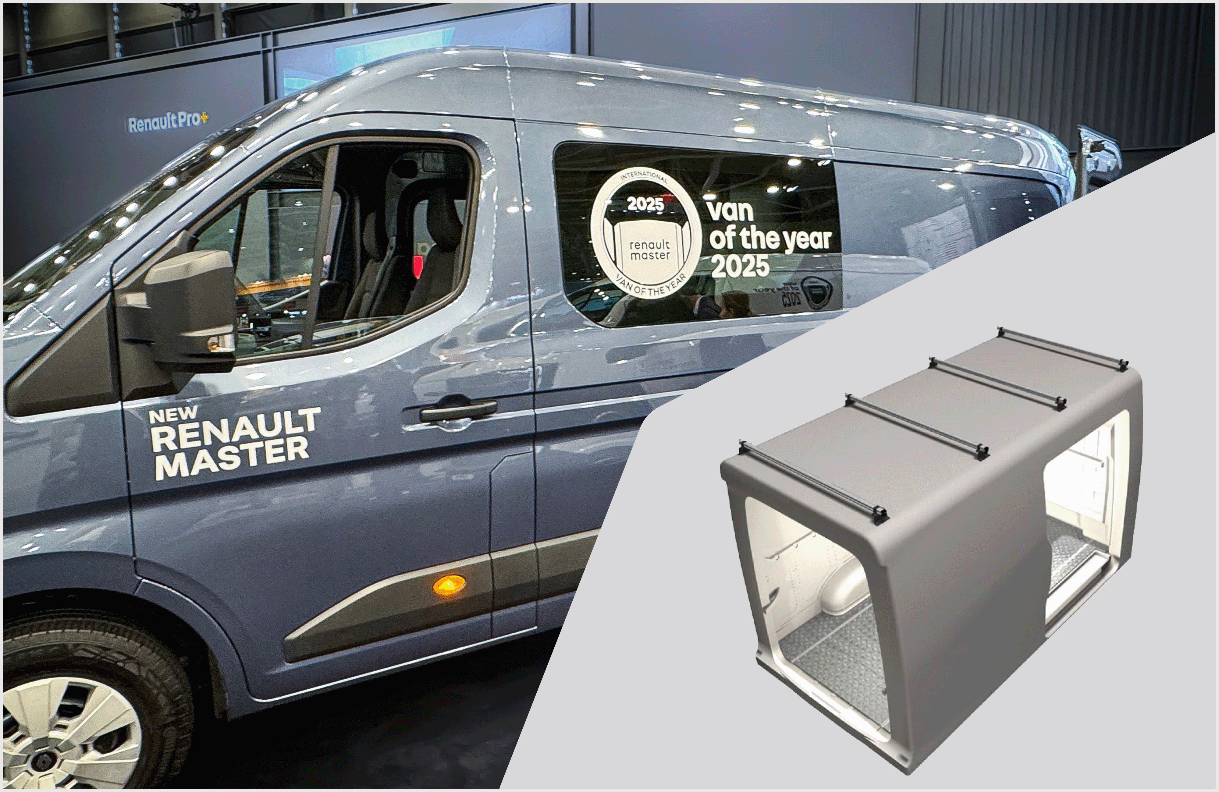 Dachträger jetzt für den Renault Master 2024 und Nissan Interstar erhältlich